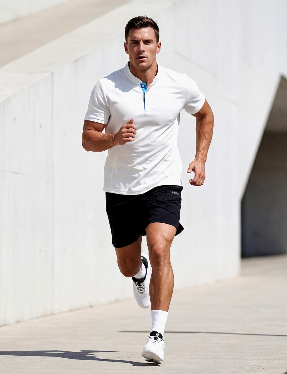 K-Swiss Men's Tennis Shorts with Ball Pockets - Lightweight Athletic Shorts for Pickleball Workout Running