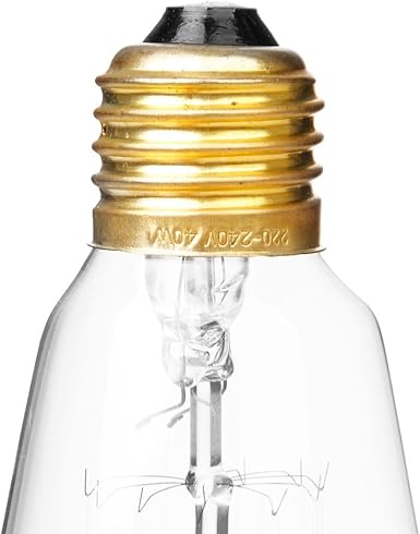Edison Wolfram Glühlampen Faden Jahrgang Antik Glühbirne E27 St64 :  Amazon.de: Beleuchtung