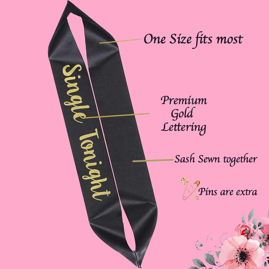 GEMICH Bride sash/Bridesmaid sash(12 Pack), Team Bride sash,Bachelorette sash Set for Bridesmaids,Maid of Honor, Bridal Shower and Hen Party Decorations, Favors,Accessories and Supplies, To be bride
