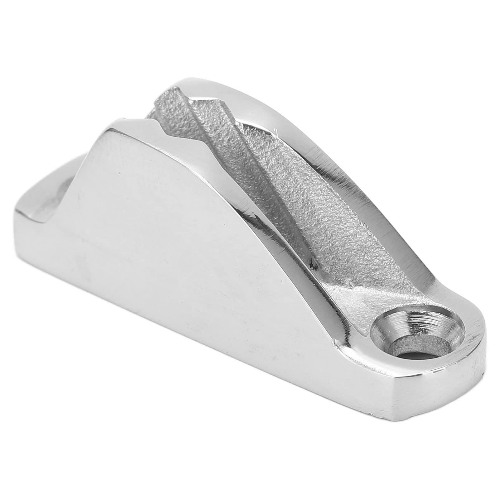Yuecoom Clam Cleat,Boat Cleat,Stainless Steel Sailing Clam Cleat,Anchor Cleats for Boat, Yacht, Kayak, Sailing,Marine Hardware,Lightweight,Strong-Silvery