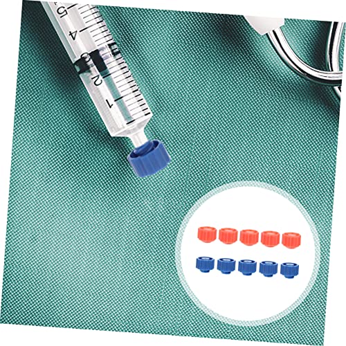 Accessoires de distribution de colle avec caps de pointe Luer Lock plastiques pour tubes - 3