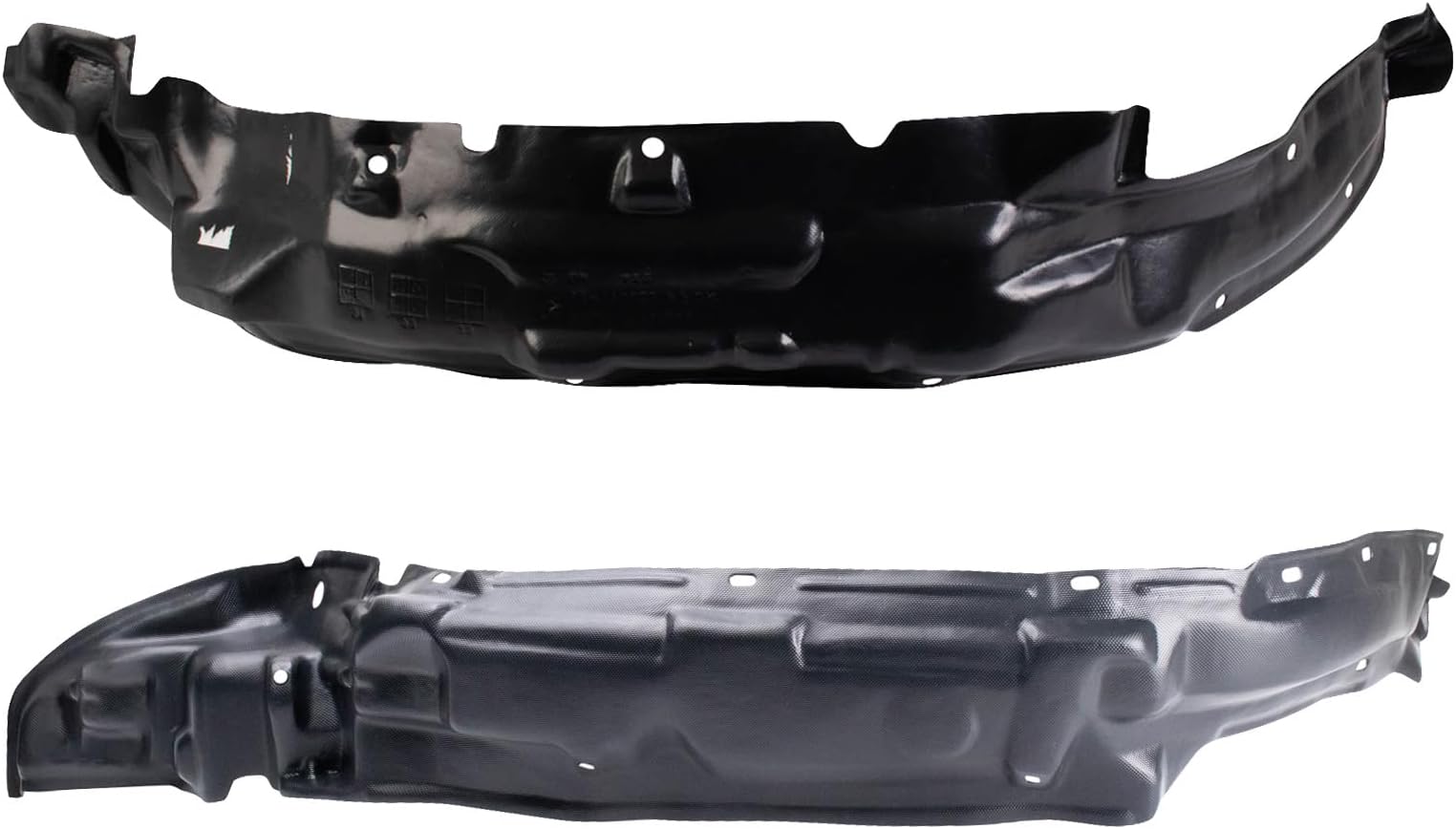 TRQ Inner Fender Liner Set Compatible with 1993-1995 Toyota Pickup TO1250101 TO1251105