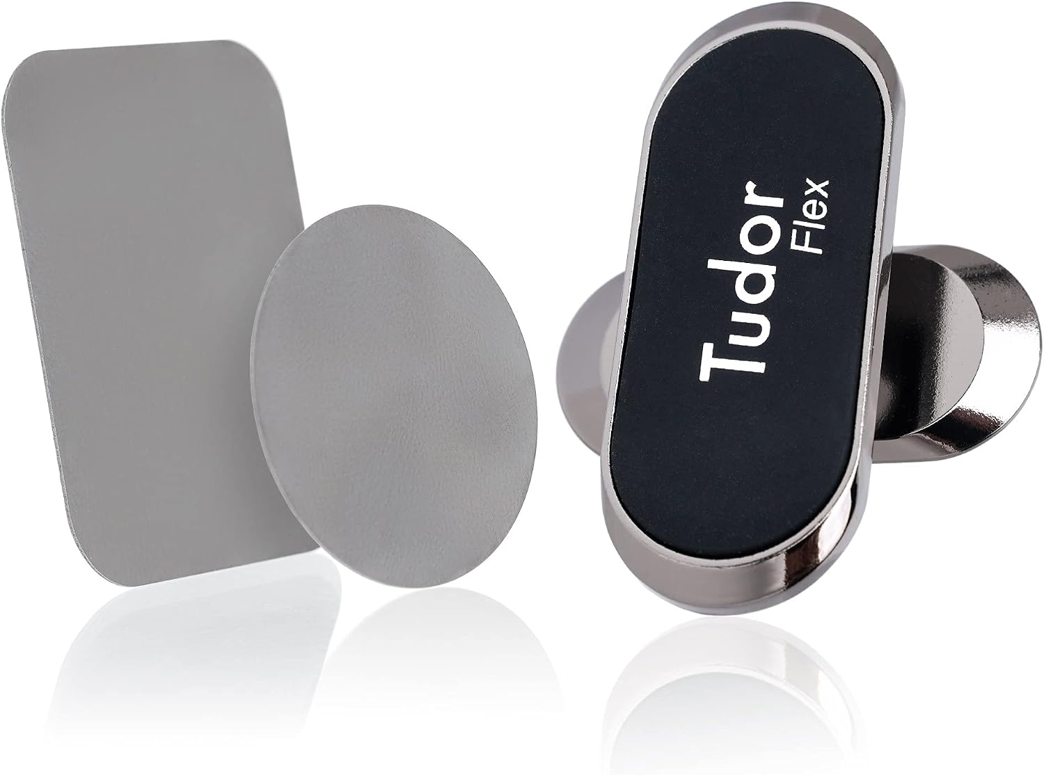 Car Mount Phone Holder Magnetic Dashboard, Sticks in Car or Van, Strong Universal Holder, 360 Rotatable Cradle Tilts