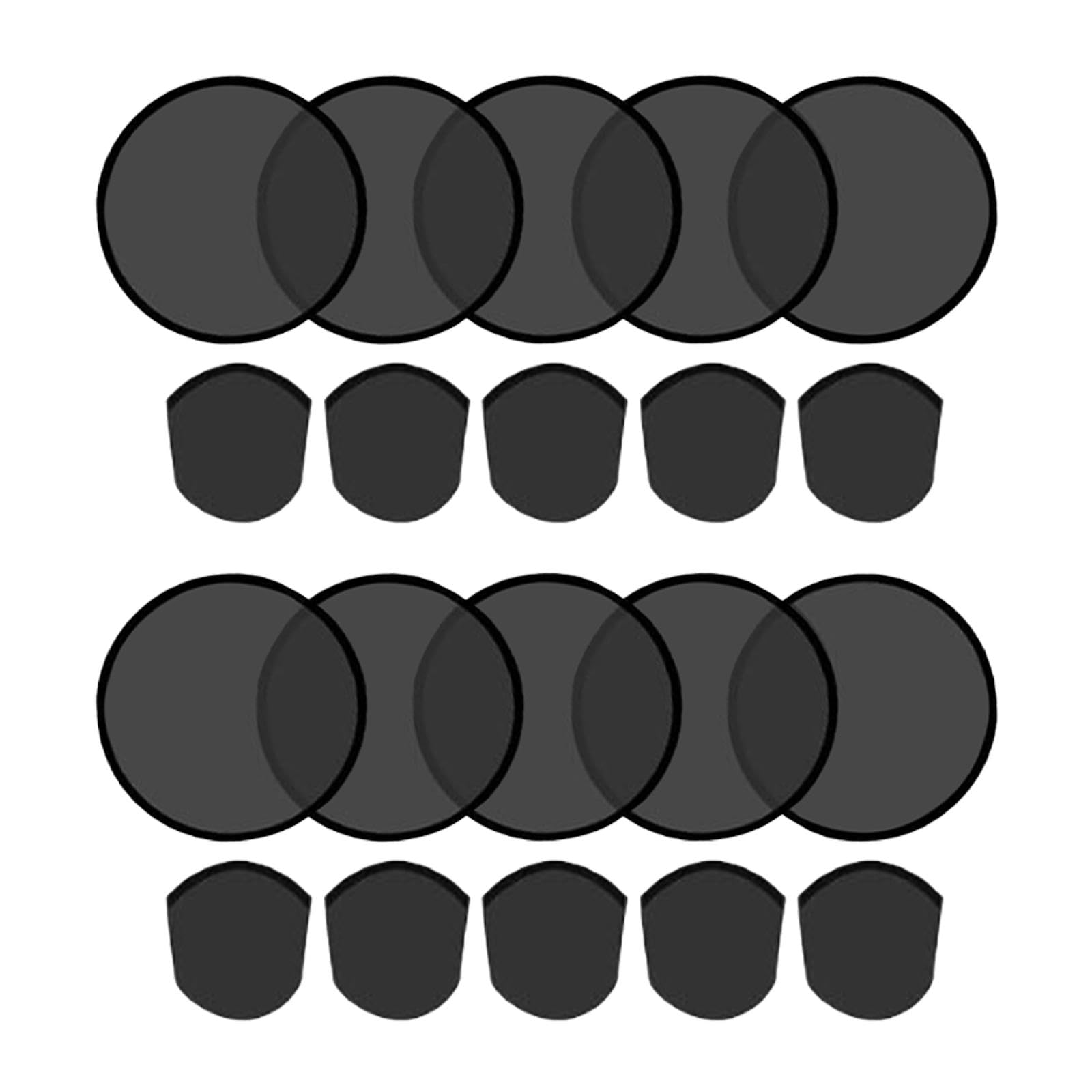 ARTISOUL® 10 Pieces Foldable Flying Disc Fans Fun DIY for Travel Festival Party Favors black | Clothing, Shoes & Accessories | Vintage | Vintage Accessories | Hand Fans-image-48