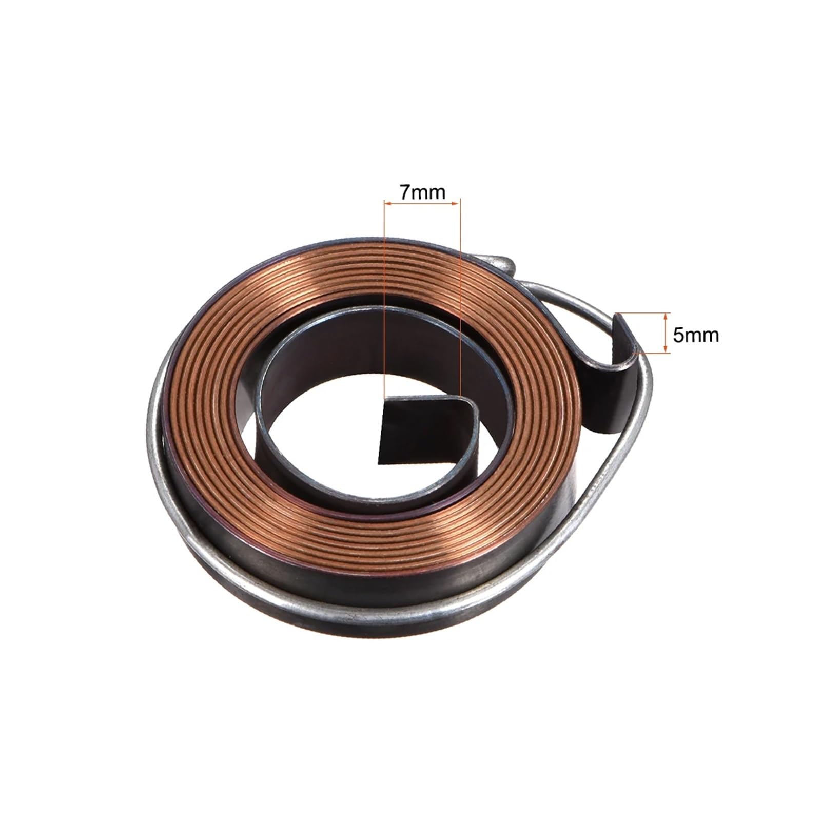 Zespół sprężyny powrotnej wrzeciona, Wiertarka Zespół cewki sprężyny powrotnej Czernienie Długość rozwinięcia 680-1800 mm OD 34-66 mm(1800mm 64x19x0.7mm)