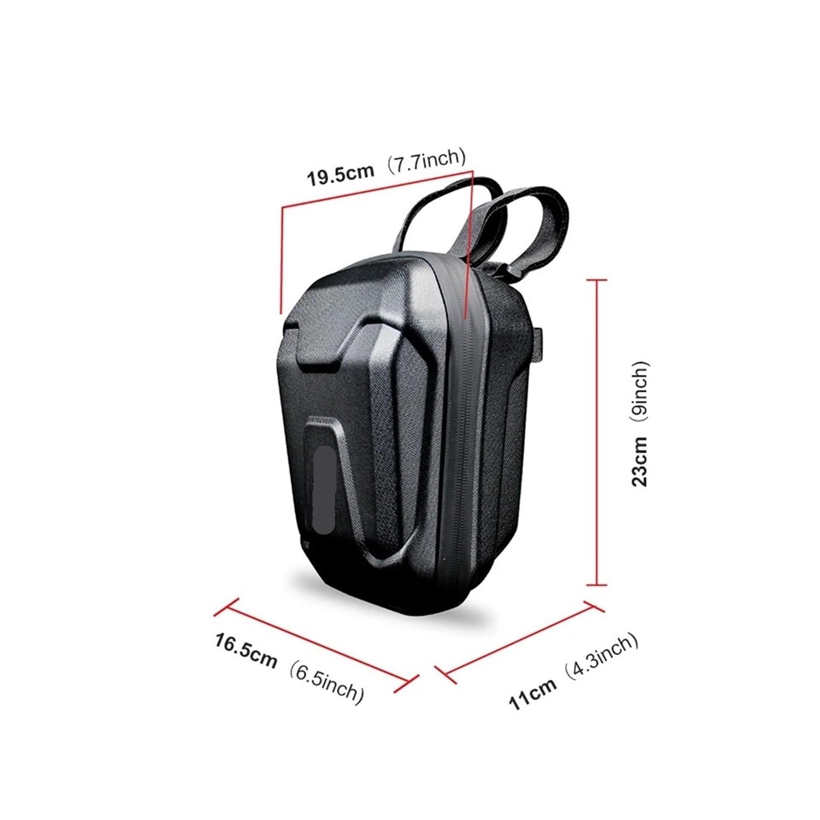 Borsa da bicicletta con guscio rigido in EVA da 1 pezzo | Conserva gli oggetti essenziali for il ciclismo.(TS9-2.5L)
