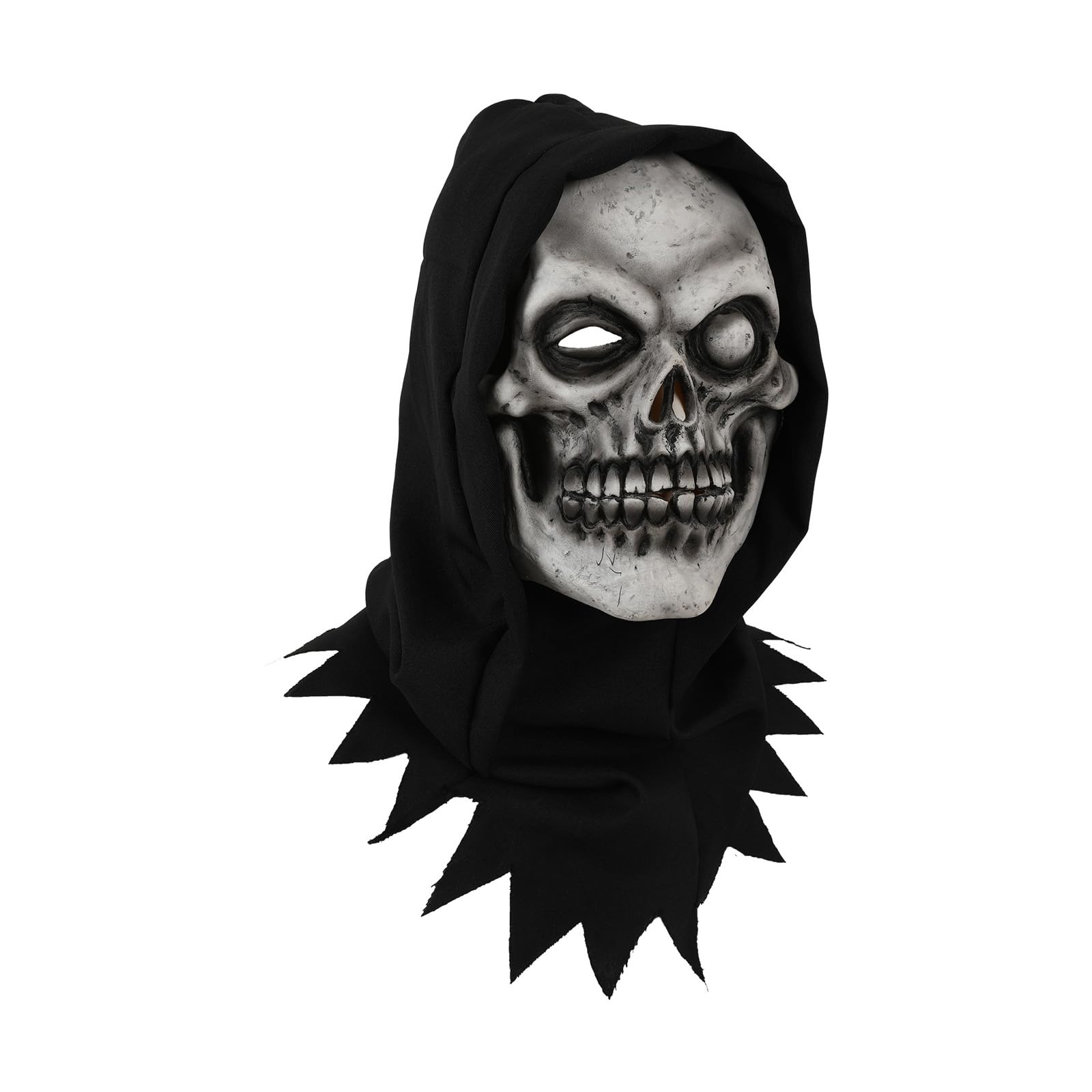 YTtkku Latex Horror Skull Design for Halloween Cosplay Masquerade Parties Stage Theater Horror