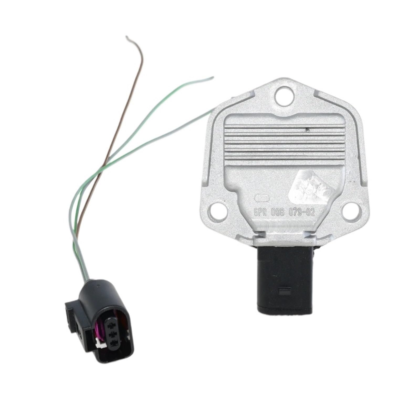 Nivel de aceite motor Sensor de nivel aceite coche + enchufe adecuado para A3 A4 TT A8 apto para Beetle 6PR008079-02 1J0907660B 6PR008079 Indicador nivel aceite motor