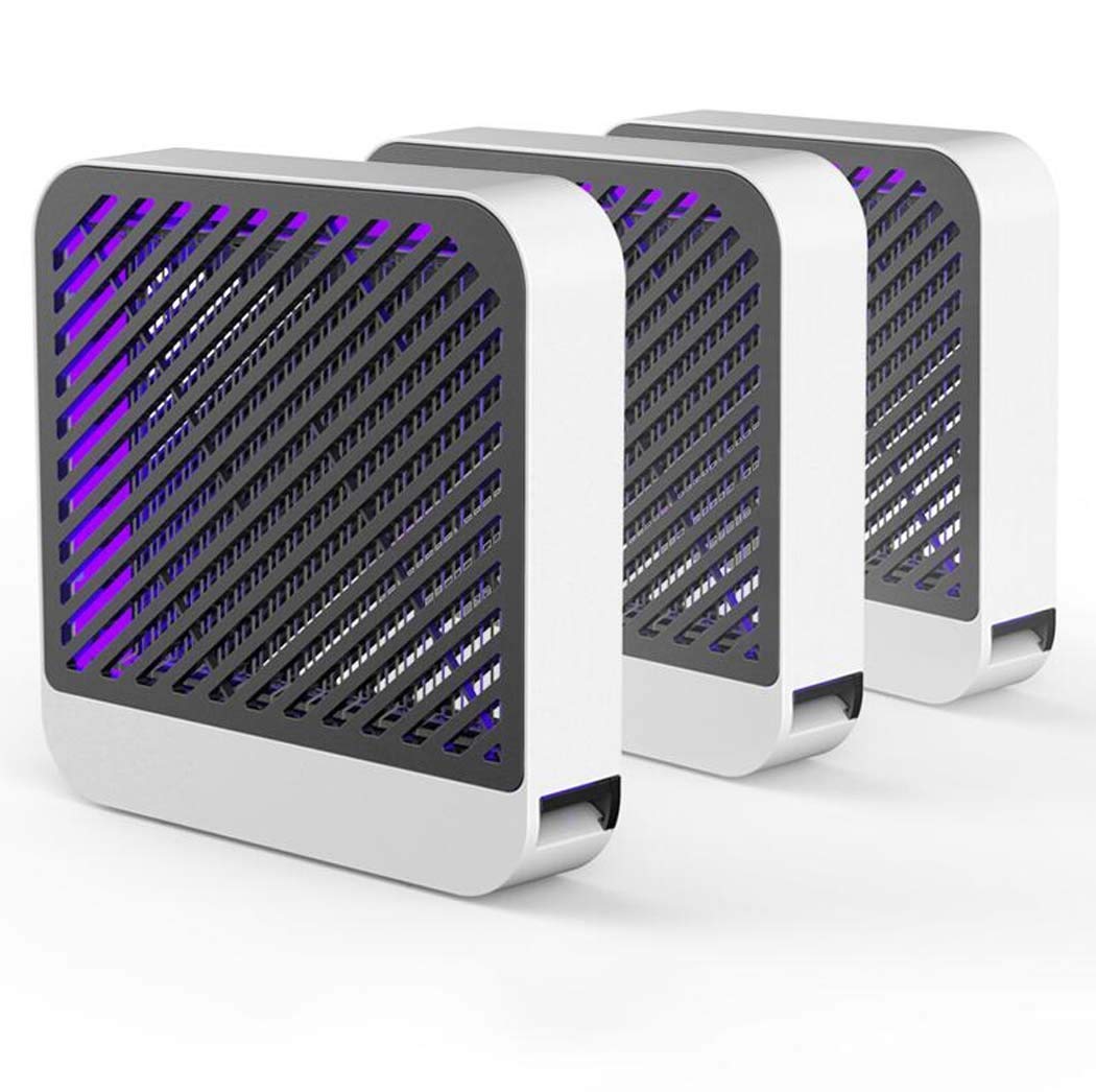 Trappola per zanzare Luce UV a parete per zanzare e insetti, Zapper elettronico per zanzare da interno con interruttore facile da tirare e vassoio staccabile per cucina domestica Giardino Garage Pat