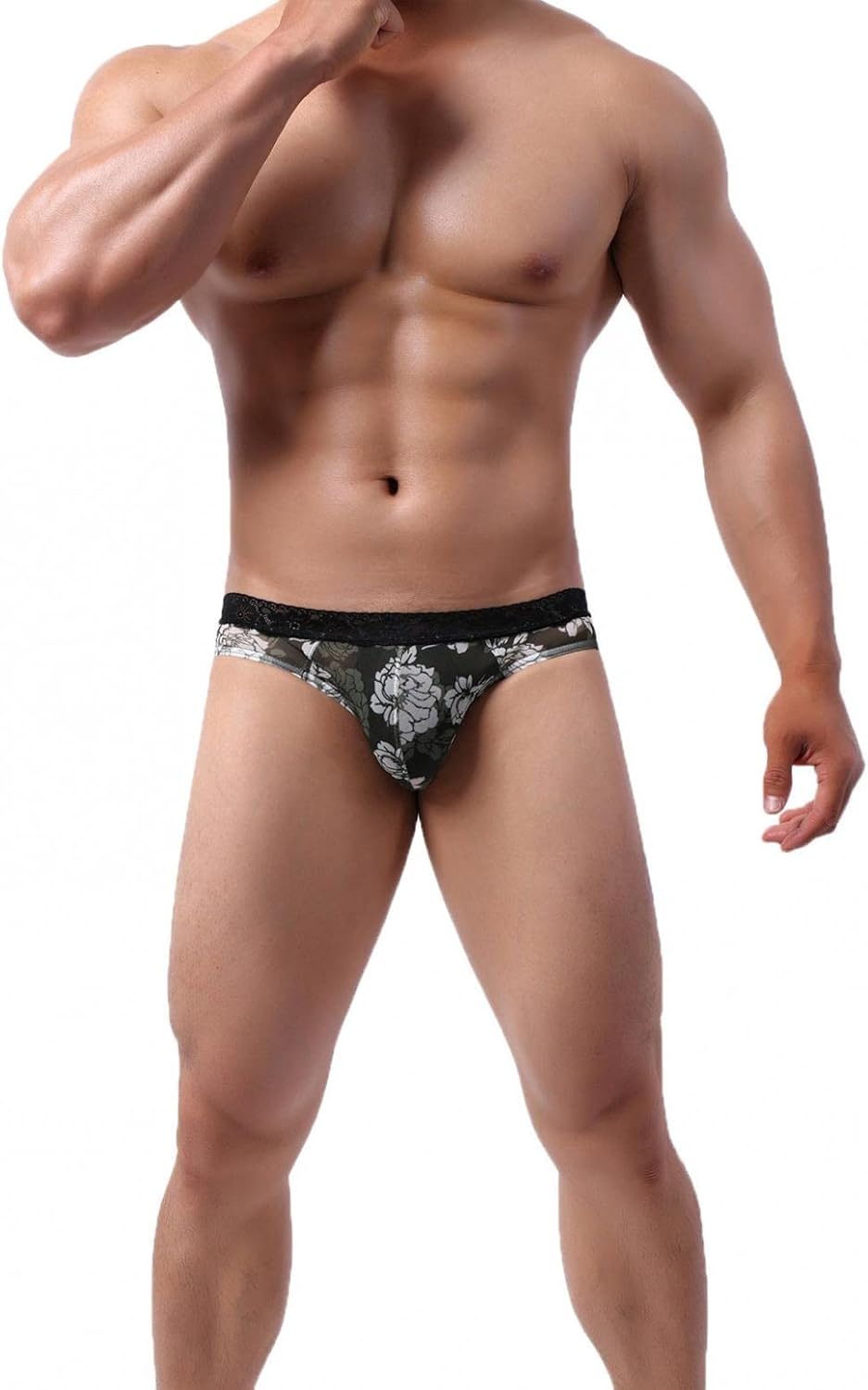 Bikini Pants Mens Print Sexy Low Rise