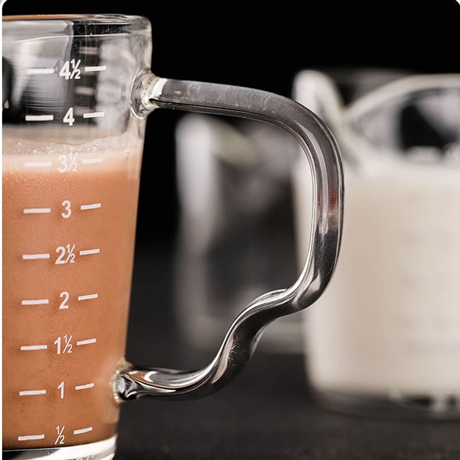 Mini tazza di latte in ceramica Creamer brocca con... - Grandado