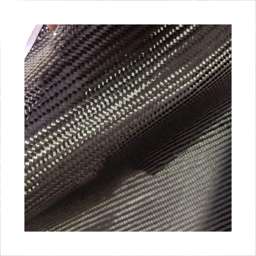 Full Carbon Fiber Fabric Cloth 220g/m²,10cm x 100cm/3.9inch x 39inch