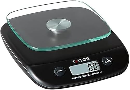 Taylor Báscula digital de cocina negra