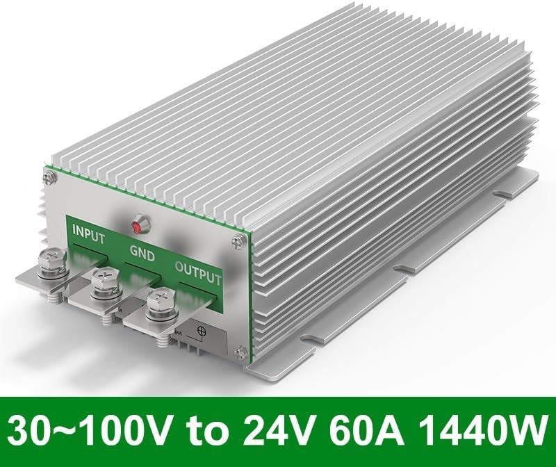 30-100V to 24V 60A to 100A Step-Down Module 24V to 12V DC Power Converter Inverter Transformer