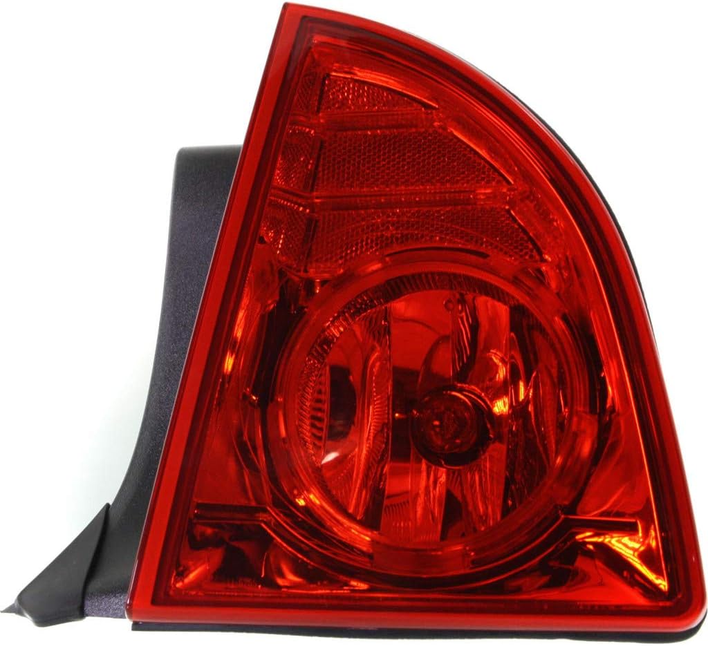 CarLights360 For 2008-2012 Chevy Malibu Rear Tail Light Passenger Side GM2801224 For HYBRID; LS|LT-replaces 25879097