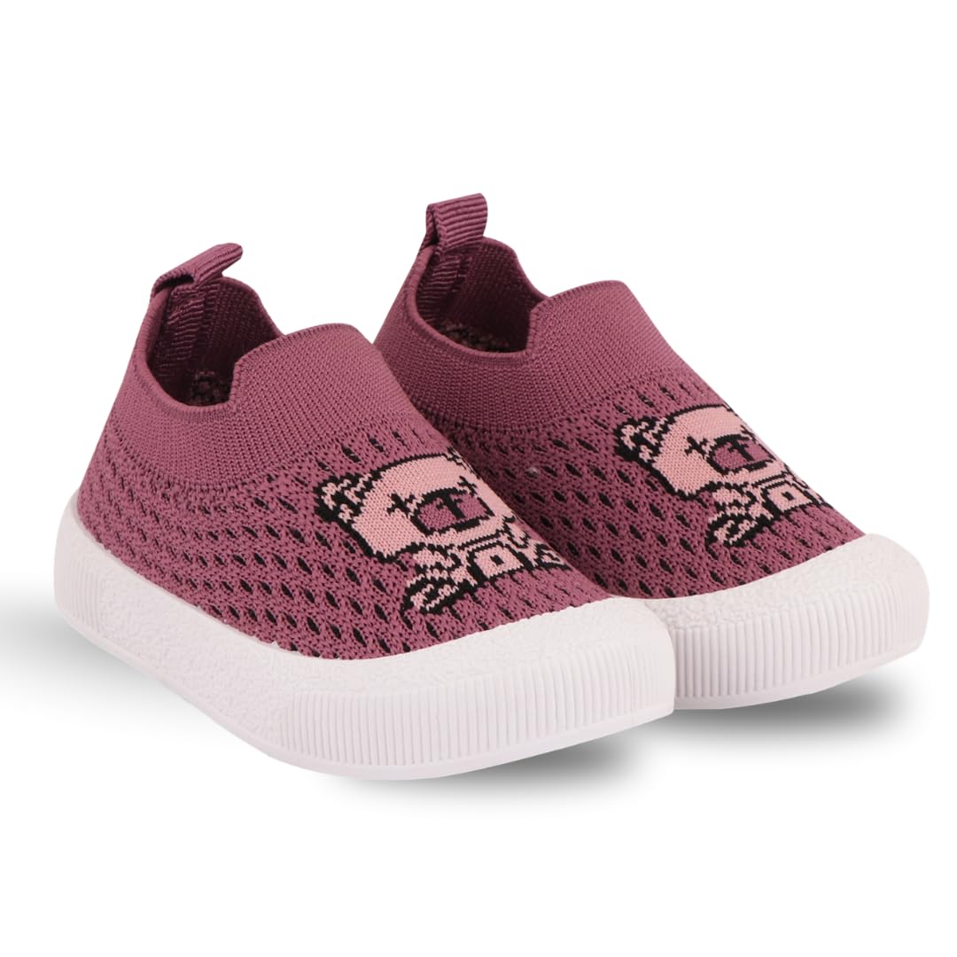 zordik Baby Choo Choo Shoes for Boys & Girls | Soft Slip-On Baby Shoes with Whistle Heel | Breathable Knit Upper | PVC Sole | Ages 6 Months–3.5 Years-picture-52