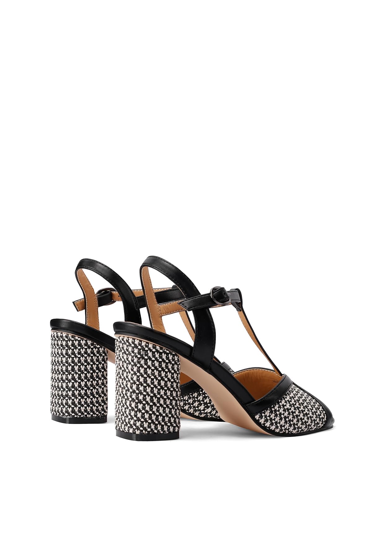 QUEEN HELENA Sandali T-Bar con tacco Largo Casual Eleganti Donna ZM9936