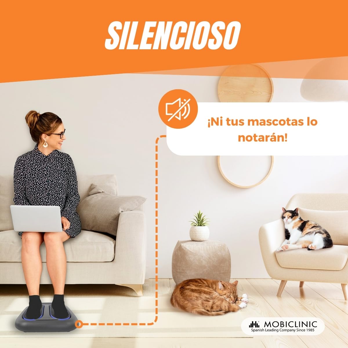 Mobiclinic, Masajeador de pies, Vibración 10 niveles velocidad, 5 programas, Temporizador, Y piernas con, Vibrolegs, Control remoto panel led, Vibfit
