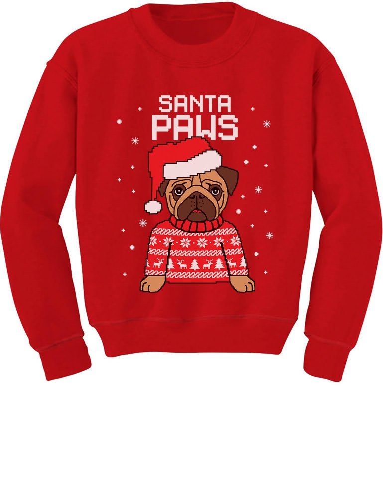 santa paws sweatshirt