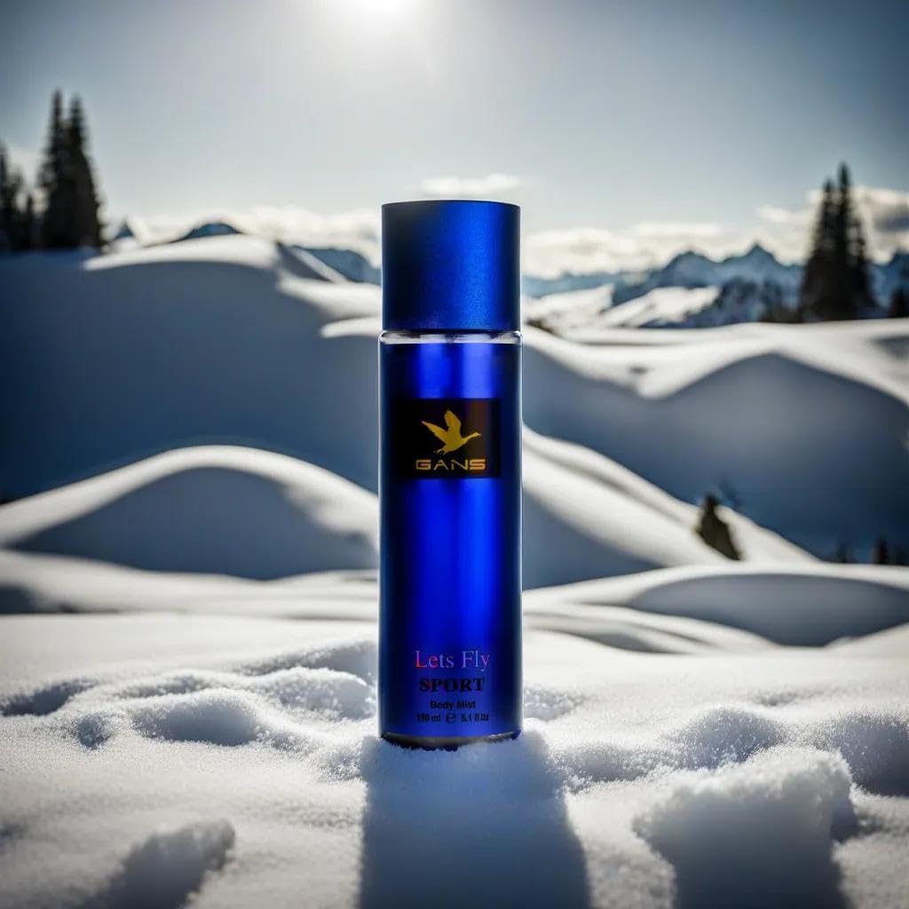 Gans Sports Body Mist Lets Fly 150ML For Men-image-35