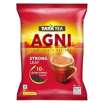 Tata Tea Agni 1kg, Strong Chai With 10% Extra Strong Leaves, Black Tea - image, photos