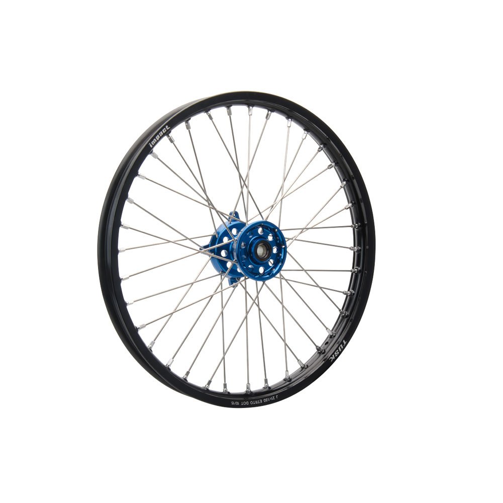 Amazon.com: Tusk Impact Complete Wheel - Front 19 x 1.40 Black Rim