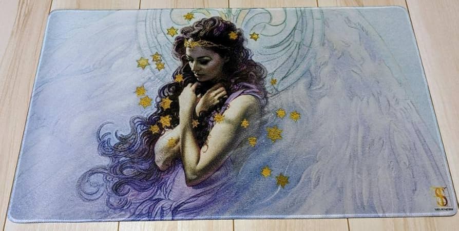 MTG プレイマット　天使 Amazon | MTG 天使 Angel: Star Blossom ニールセン プレイ