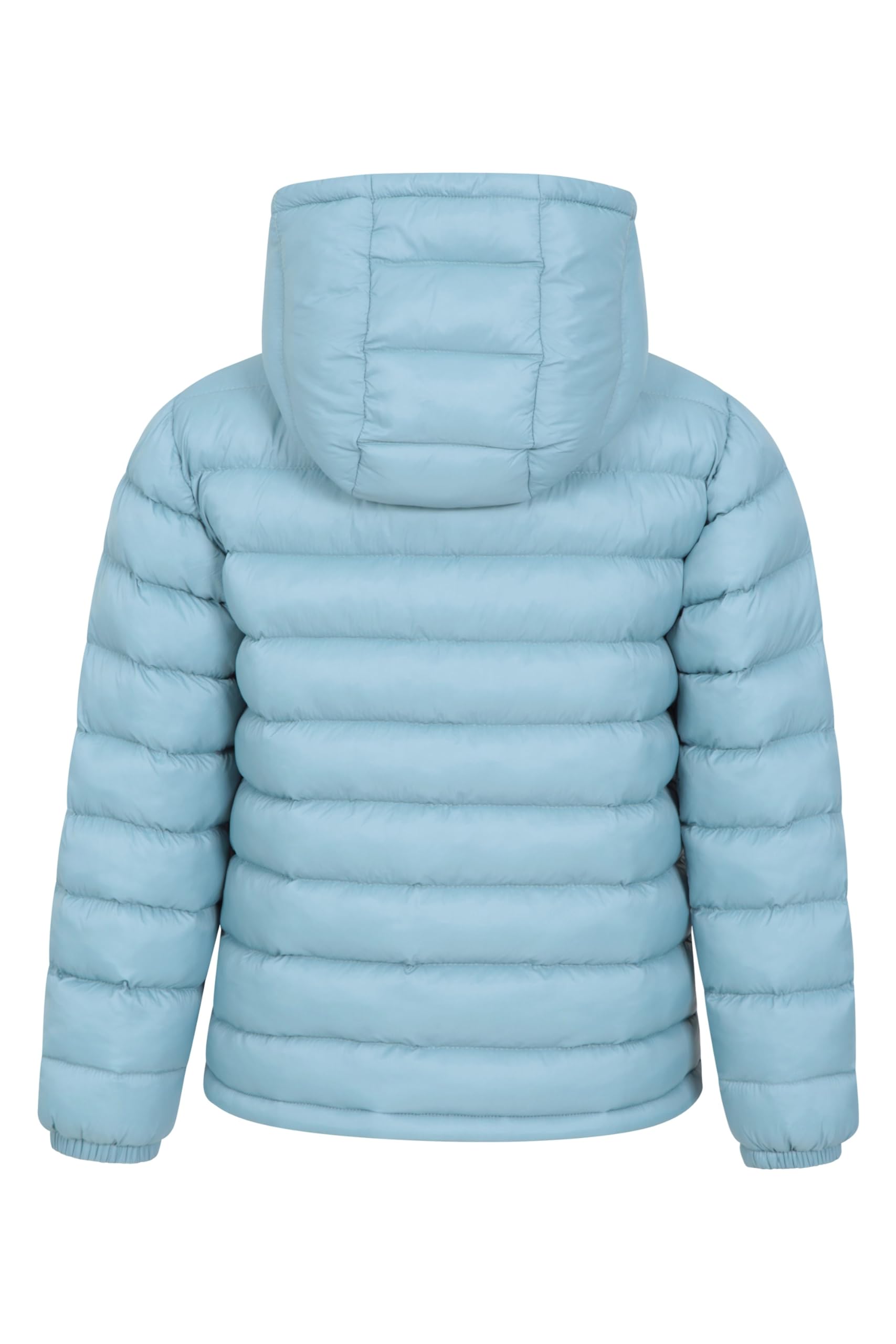 Mountain Warehouse Seasons Steppjacke für Kinder - Ultraleichte, warme, wasserdichte Steppjacke, Jungen/Mädchen Jacke, Kapuze & Reißverschluss - Frühling, Sommer