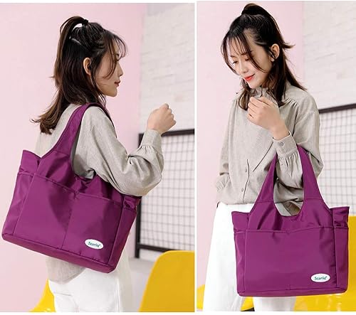 Miniatura 9 de Scorlia Lonchera grande para hombres y mujeres, lonchera a prueba de fugas para oficina, trabajo, escuela, picnic, senderismo, playa, bolsa de mano