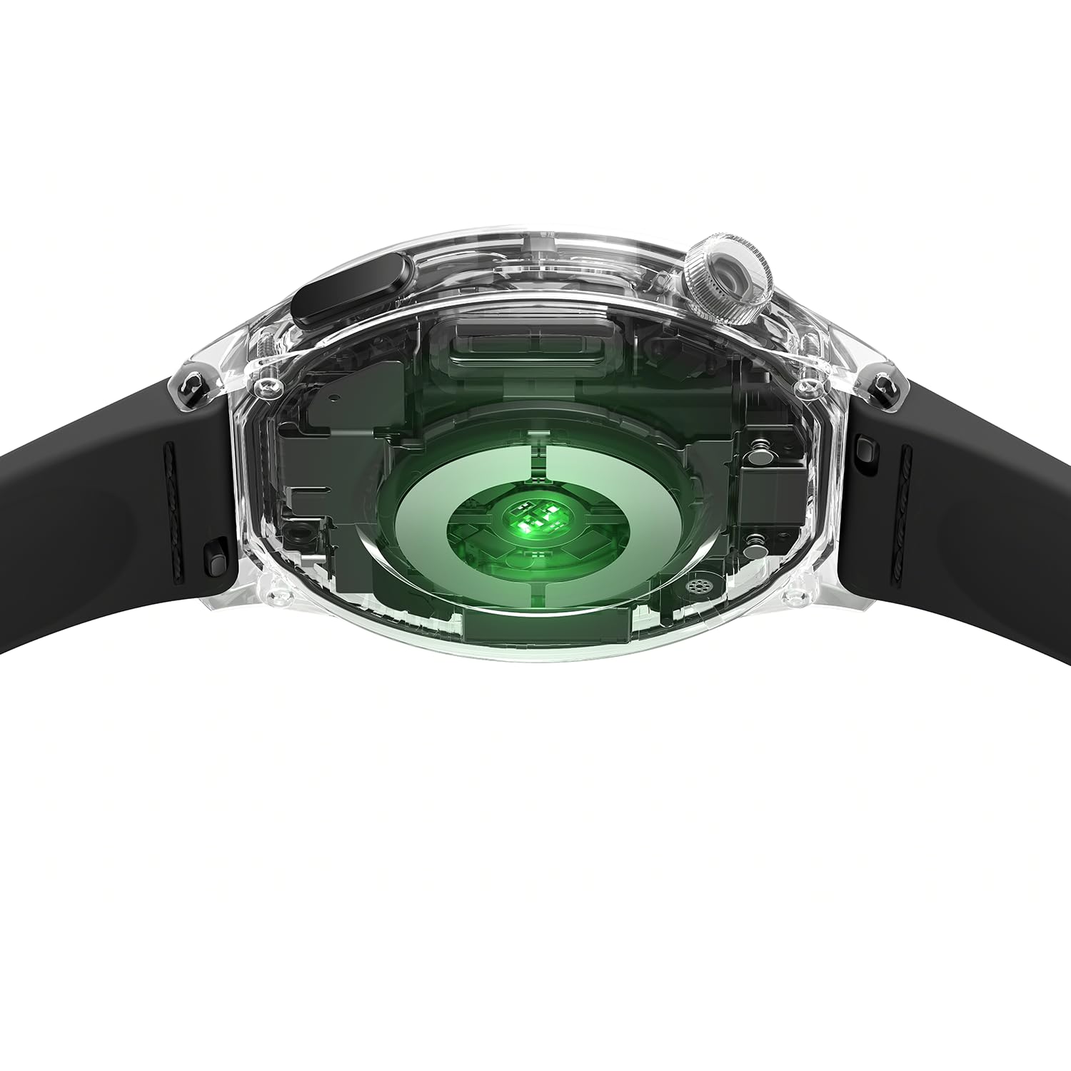 Oppo Watch S Smartwatch - Écran AMOLED 1,5", jusqu'à 10 Jours de Batterie, ECG, SpO2, Plus de 100 Modes Sportifs, résistance IP68, Compatible avec Android et iOS - Noir