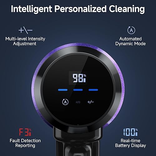 Miniatura 2 de Aspiradora inalámbrica, 550 W50 Kpa70 minutos para el hogar con modo automático inteligentepantalla táctil LED, aspiradora inalámbrica de pie