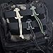 DYZD Molle Web Dominators with Elastic String, Durable Tactical Strap Management Tool, Backpack Accessories, Tactical Gear Clip, Multipurpose Fastener (10 PCS)