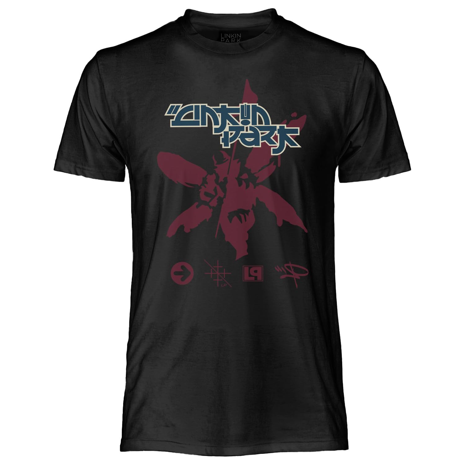 Linkin Park - Camiseta oficial híbrida Theory. Camiseta unisex de algodón, camiseta de ajuste regular para adulto y niño