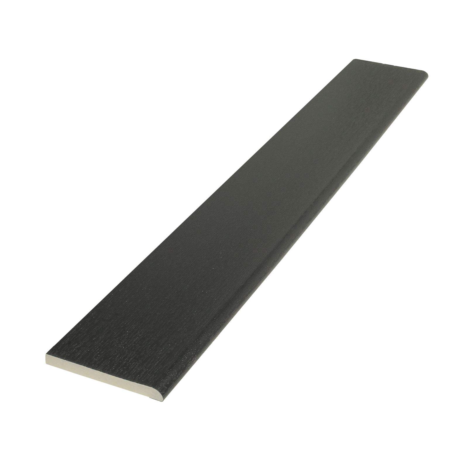 Pencil Round Architrave uPVC Plastic Finishing Trim Moulding (2.5m) - 65mm, Anthracite Grey (Grained)