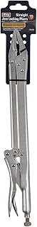 King 15-Inch Long Reach Straight Jaw Locking Pliers