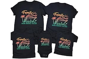 2024 Family Cruise Shirts: Matching Memories on the Open Seas