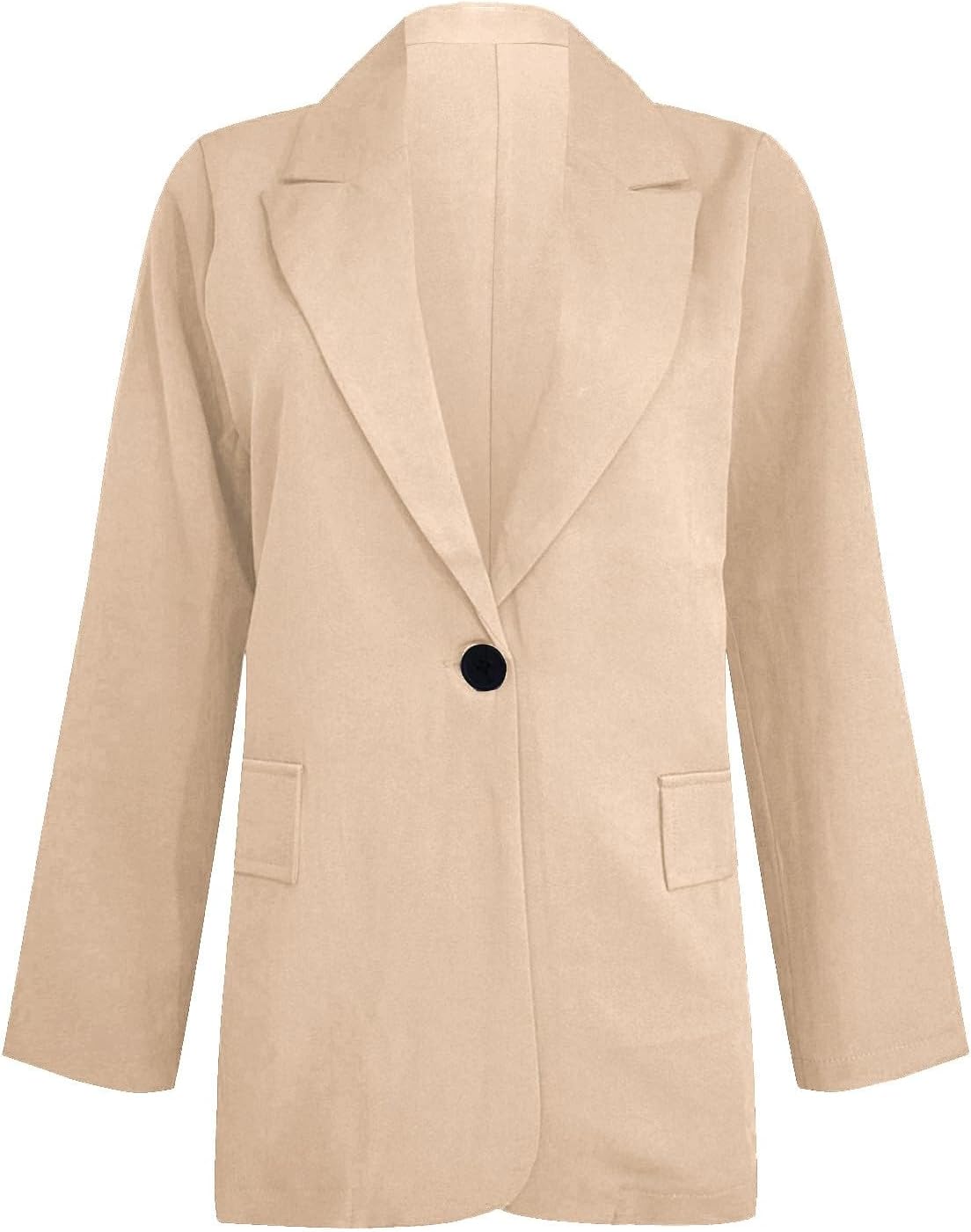 Womens Blazer Sets 2 Piece Outfits Pants Suits Dressy Business Casual Outfits Blazers Pantsuit Set Work Office Jacket