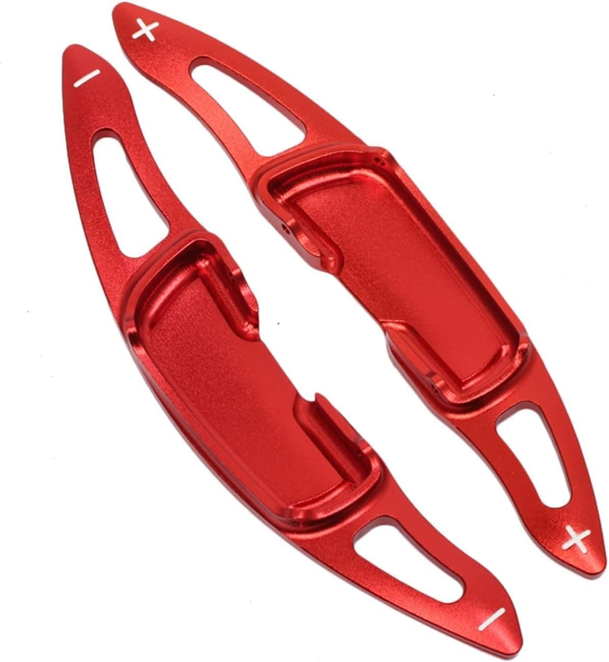 Aluminum Alloy Shift Shifter Paddles Extender Set of 2 for Mazda 6 2014-2018 - Performance Upgrade for Steering Wheel Gear Shifting,C-red