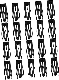 Happyyami 20 Piezas Pinzas Clásicas Cabello Accesorios Cabello Para Mujeres y Peinados Rápidos Color Negro