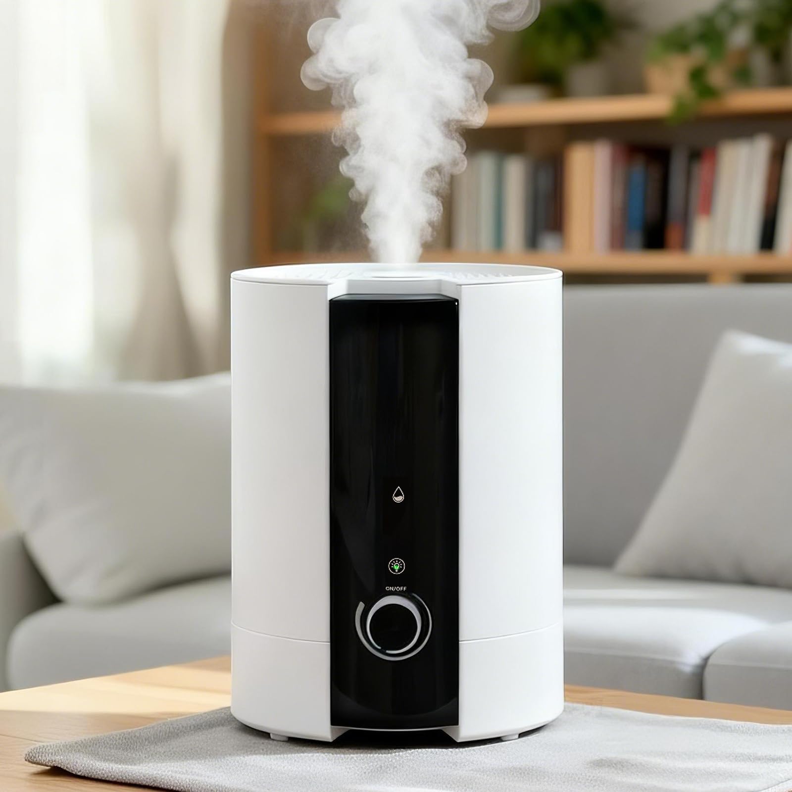 Amazon.co.jp: 加湿器 大容量 6L ハイブリッド式加湿器 超音波式 卓上