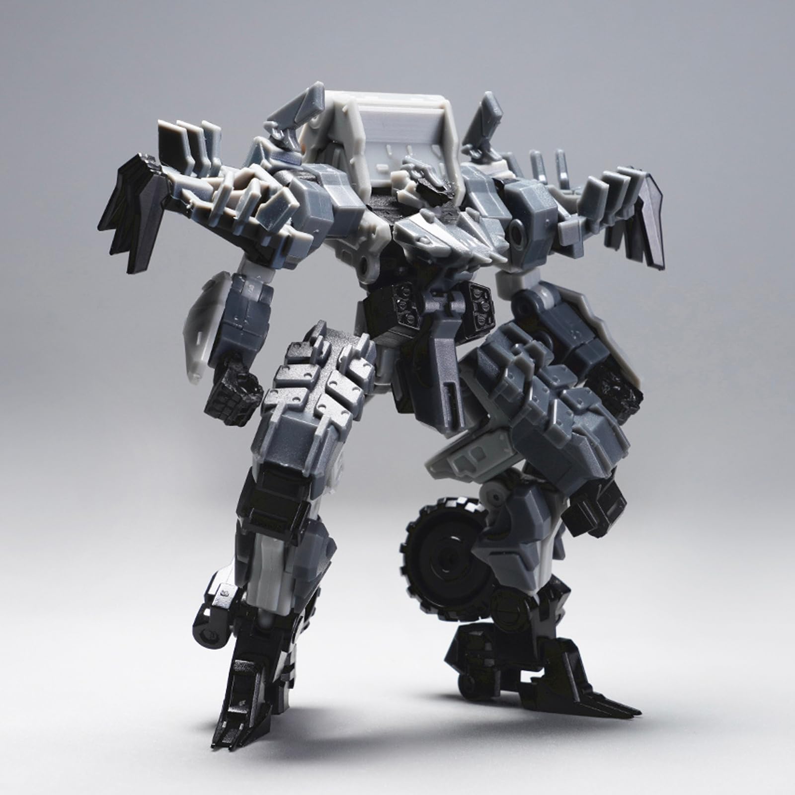 GWTCTOY Plastic Model Action Figures Kits, Shadow Force 03, 10CM Mecha Model Kits to Build, Easy to Assembl