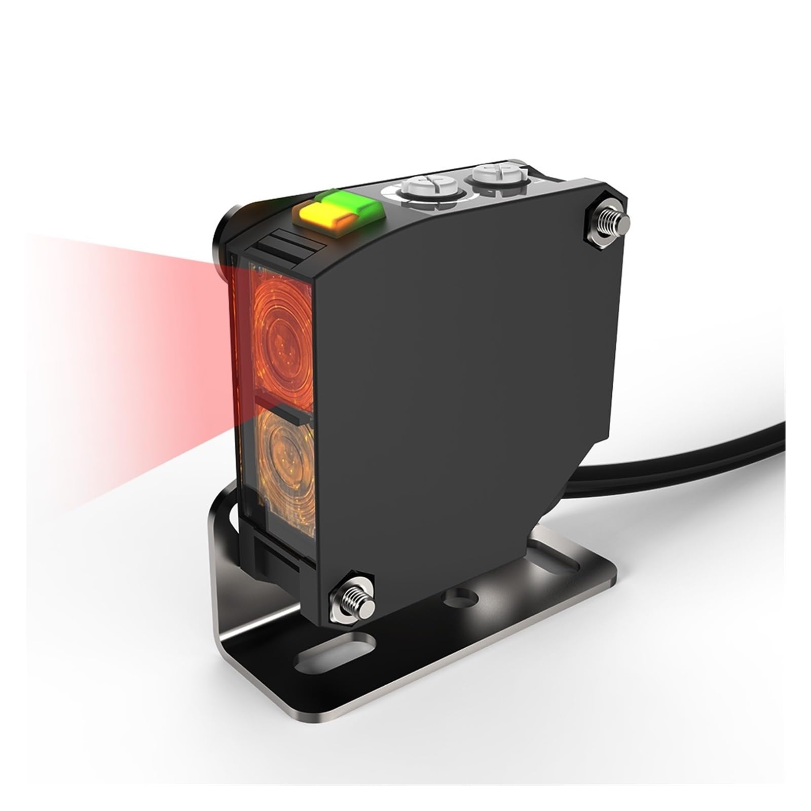 Sensor fotoeléctrico E3JK elimina errores de conteo de objetos con reflexión difusa