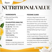Vista 8 de Dogsee Masticables originales de queso de yak del Himalaya XL - 6 masticables Golosinas para perros sin cuero crudo Placa de lucha contra