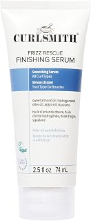 CURLSMITH Frizz Rescue Finishing Serum - Anti-Frizz Finishing Serum, Smoothing and Nourishing, For All Curl Types, Vegan & Cruelty Free (2.5 oz)
