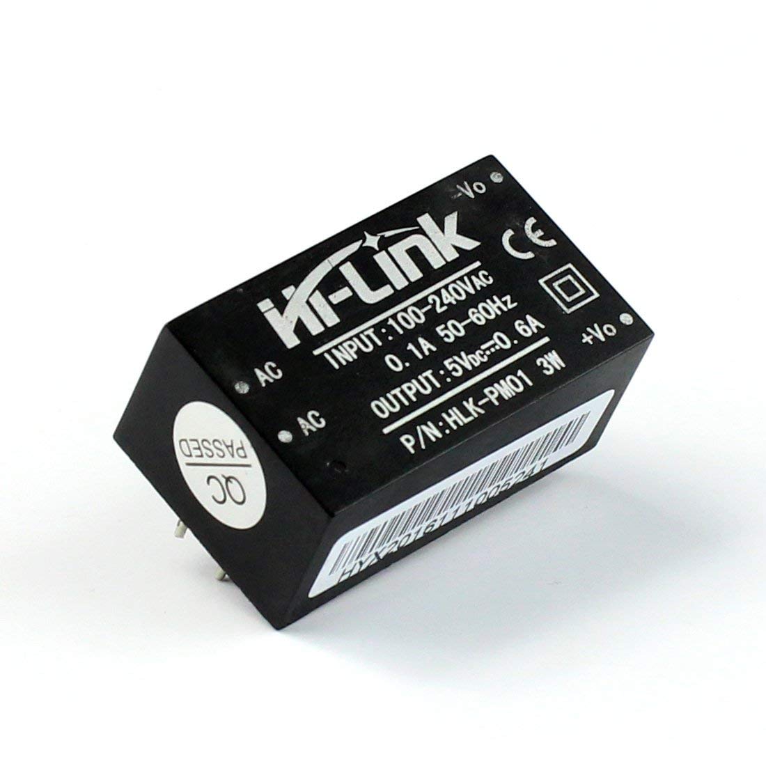 INVENTO 2Pcs HLK-PM01 AC to DC 220V to 5V 0.6A 3W Step Down PCB Mount Power Supply Switch Power Supply Module SMPS (B07STC5T85) Amazon Price History, Amazon Price Tracker