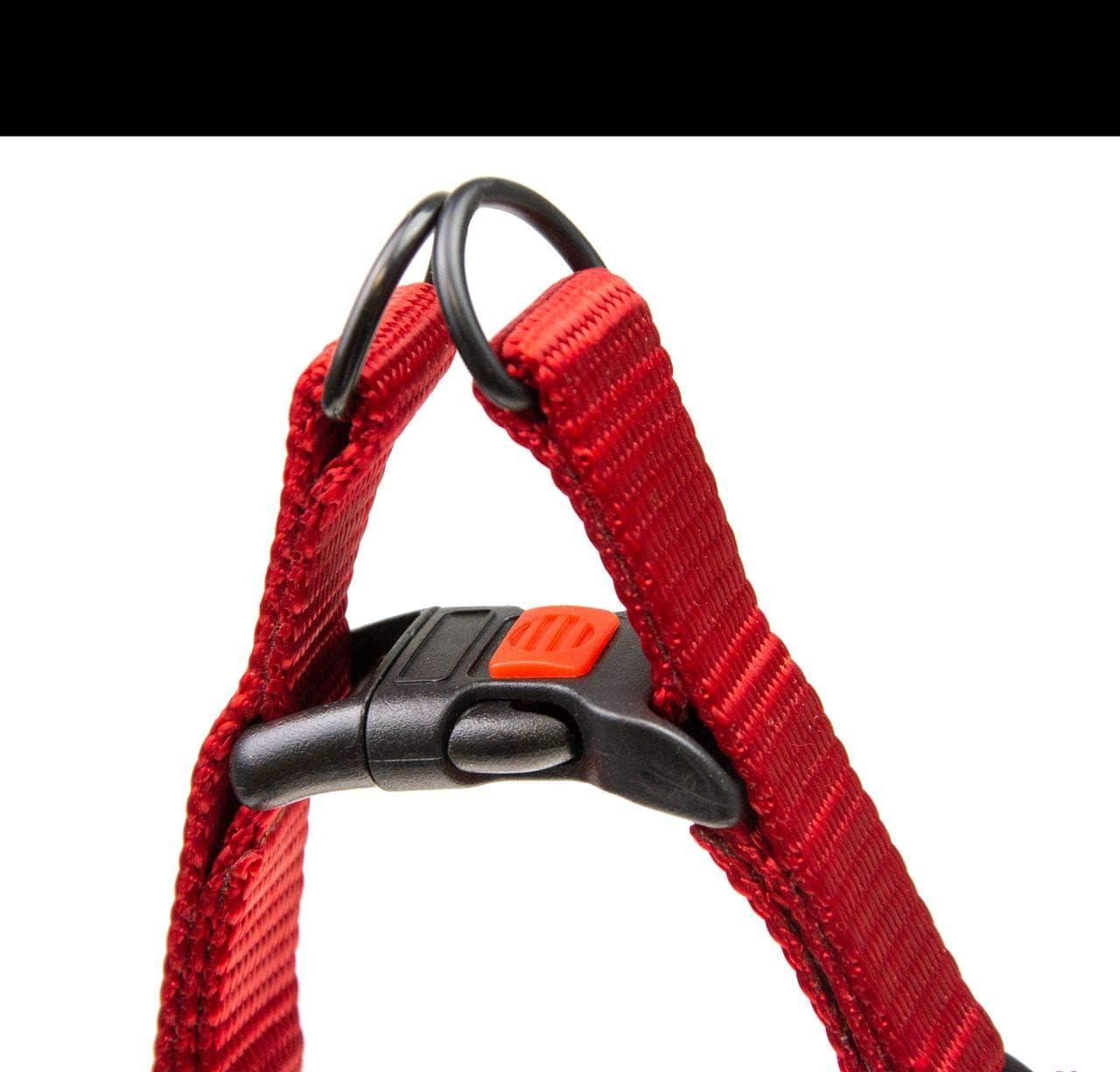 Karlie Art Sportiv Plus 1-2-3 Step and Go Harness New Universal Colours Mix and Match B: 15 mm Width: 25-45 cm S Red
