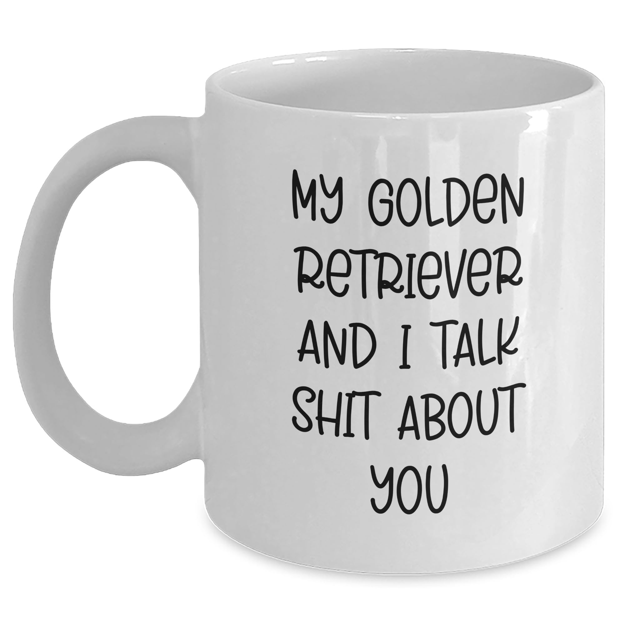Golden Retriever Dog Lovers Funny Birthday Unique Gift — funny ceramic mug from ShopProudGifts