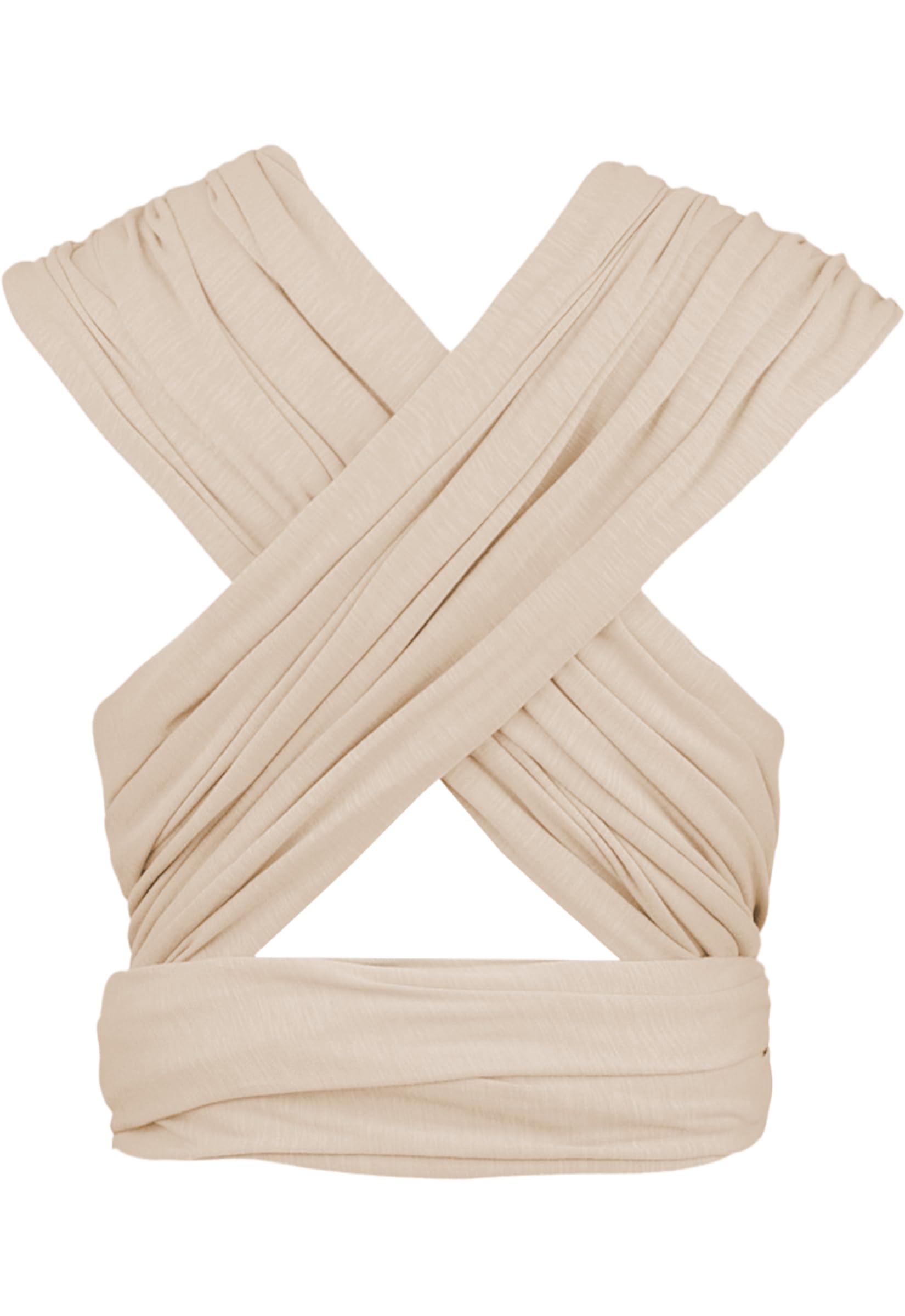 manduca SLING Fular Portabebes Bandolera elástica/Fular Porta-Bebé, Algodón Orgánico, para recién nacidos y niños pequeños (3,5-15kg) - Powder