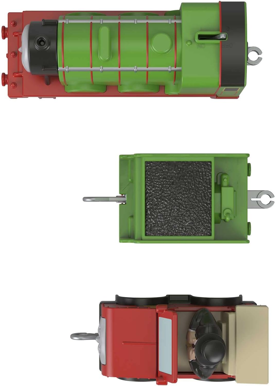 Thomas & Friends Henry with Winston and Sir Topham Hatt, motorized toy train for preschool kids 3 years and older