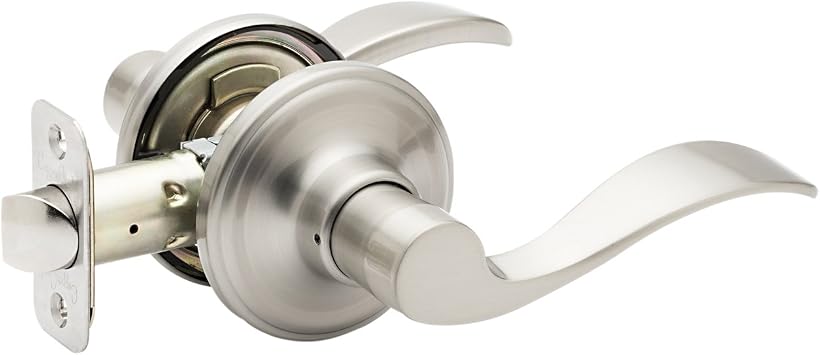 Copper Creek WL2220SS Waverly Passage Door Lever, Satin Stainless